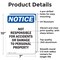 Signmission Safety Culture Sign, 7 in Width, Aluminum, Rectangle OS-2PACK-NS-A-710-V-16268 - alternate 4